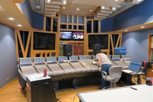 素晴らしいレコーディングスタジオでした。